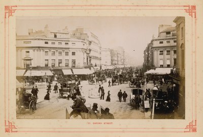 Oxford Street, Regent Circus, Londra da English Photographer